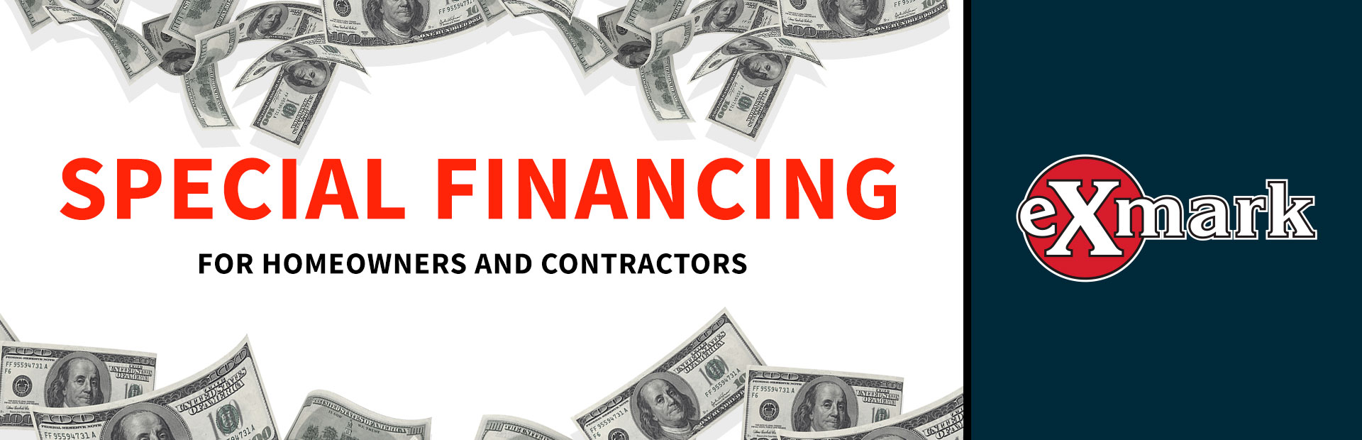 Exmark: Special Financing for Homeowners and Contractors